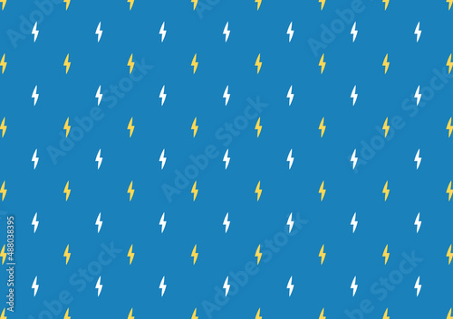 Bolt pattern vector. Thunder pattern.  wallpaper. free space for text. background.