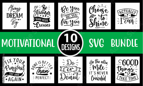 Motivational SVG Bundle photo