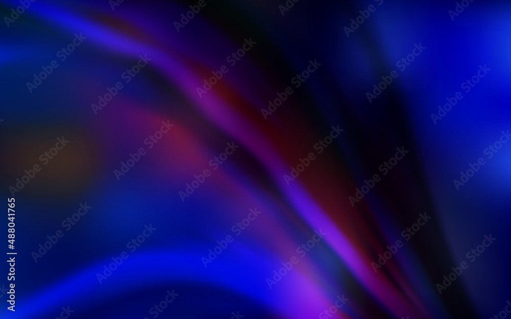 Dark Pink, Blue vector glossy abstract layout.