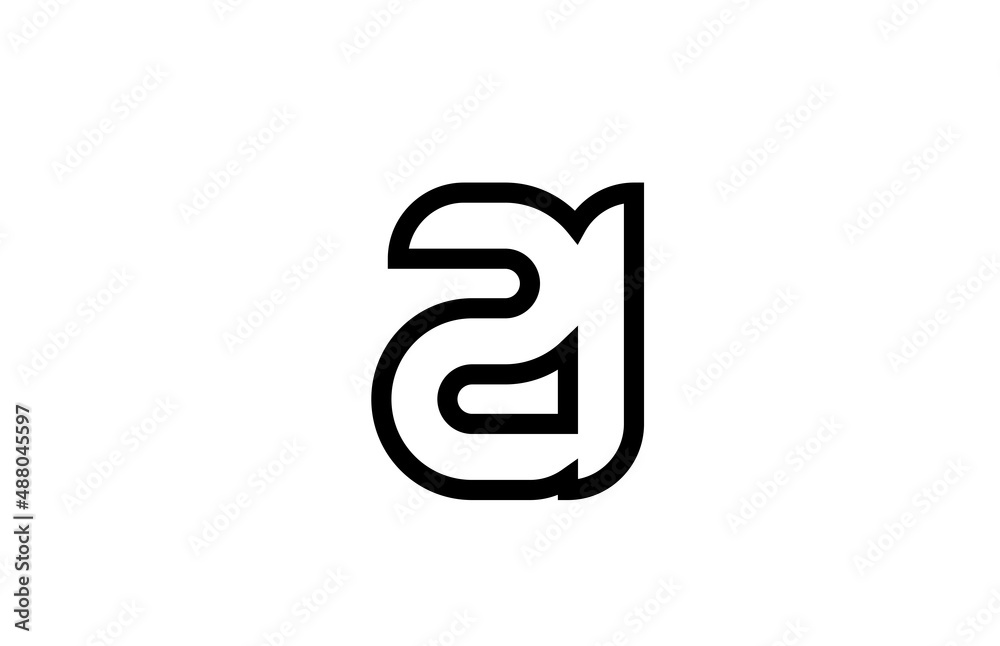 black and white line 21 number logo icon design. Creative template for business and company black and white line 21 number logo icon design. Creative template for business and company