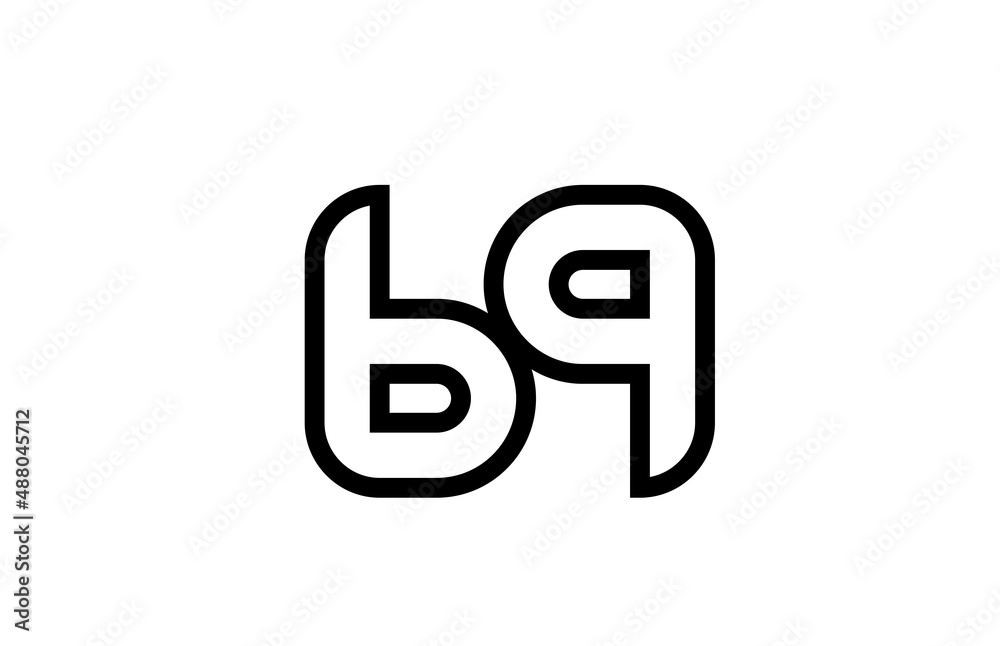 black and white line 69 number logo icon design. Creative template for business and company black and white line 69 number logo icon design. Creative template for business and company