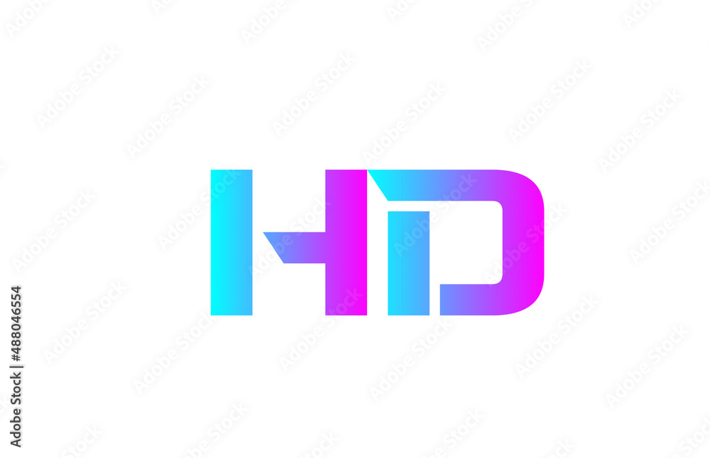 HD pink alphabet letter logo icon design. Creative letter combination for business or company HD pink alphabet letter logo icon design. Creative letter combination for business or company