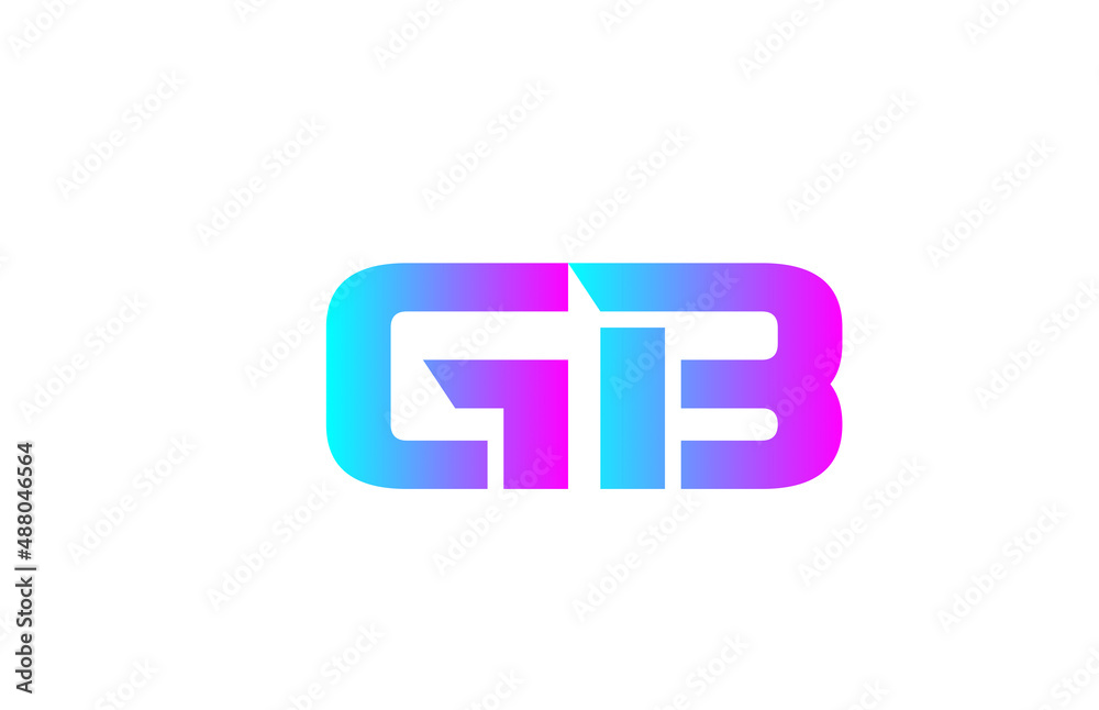 GB pink alphabet letter logo icon design. Creative letter combination for business or company GB pink alphabet letter logo icon design. Creative letter combination for business or company