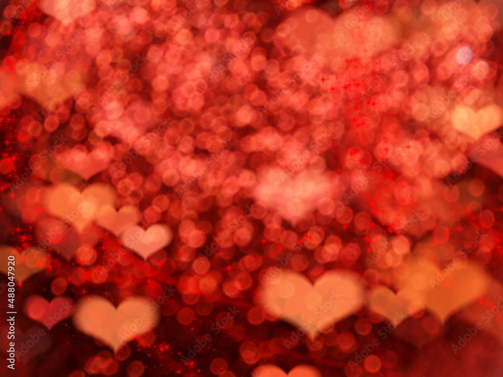 abstract hearts lights garland blurs background shiny bokeh abstract hearts lights garland blurs background shiny bokeh