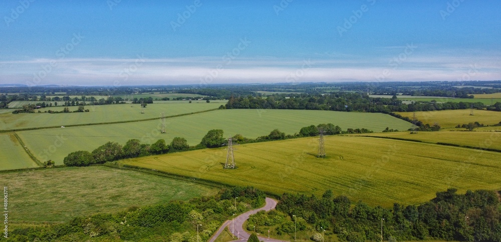 English countryside in the summer