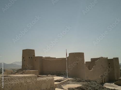 Canvas Print bahla fort in oman
