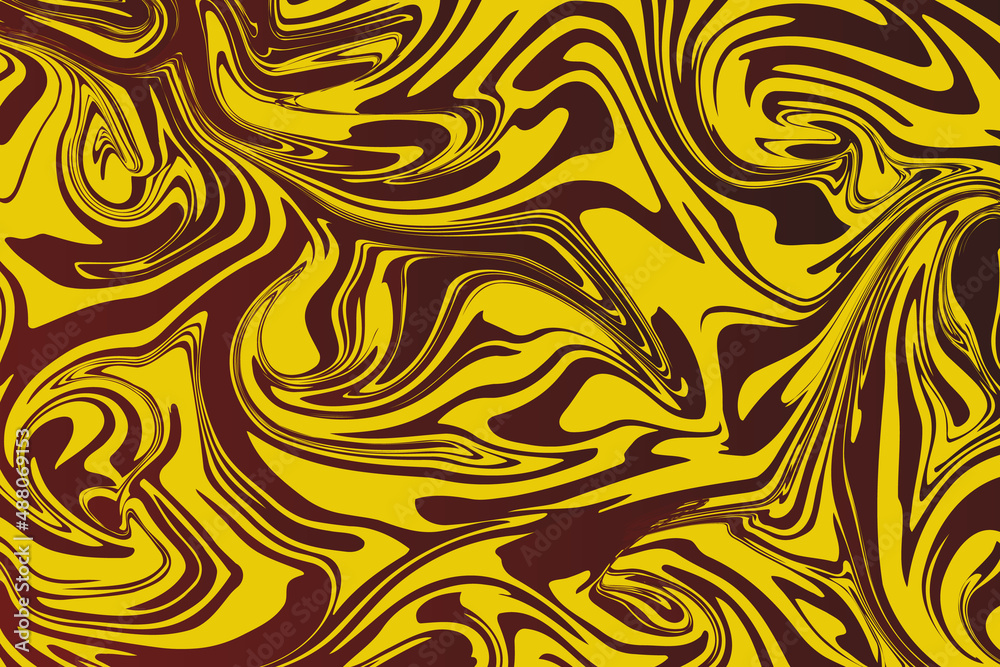 Obraz premium Yellow and Brown Abstract Background