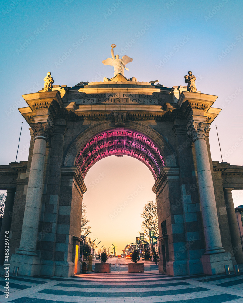 Obraz premium Princes' Gates