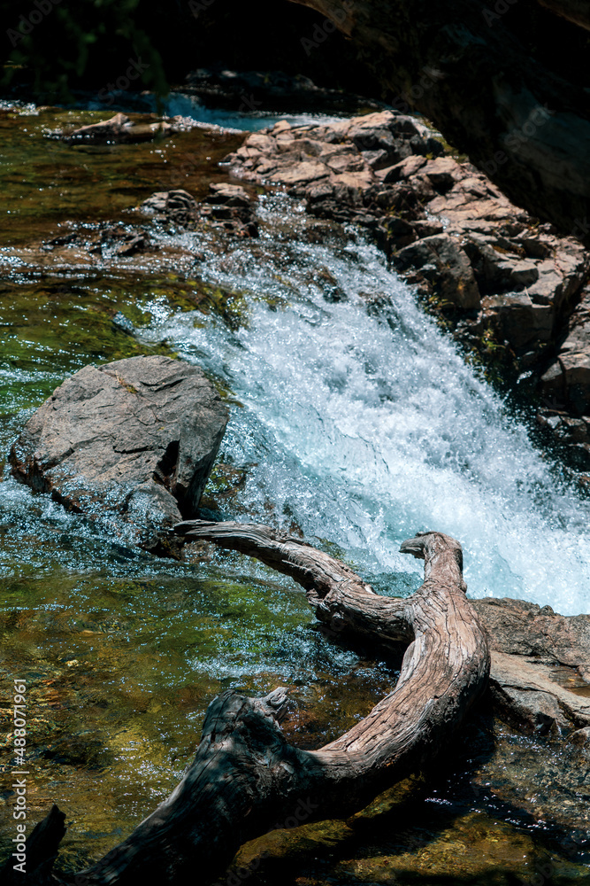Fototapeta premium waterfall in the mountains