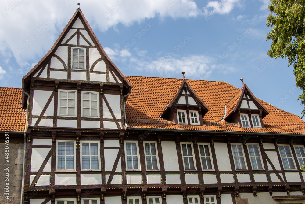 historic old town of the university town of goettingen in lower saxony, germany historic old town of the university town of goettingen in lower saxony, germany