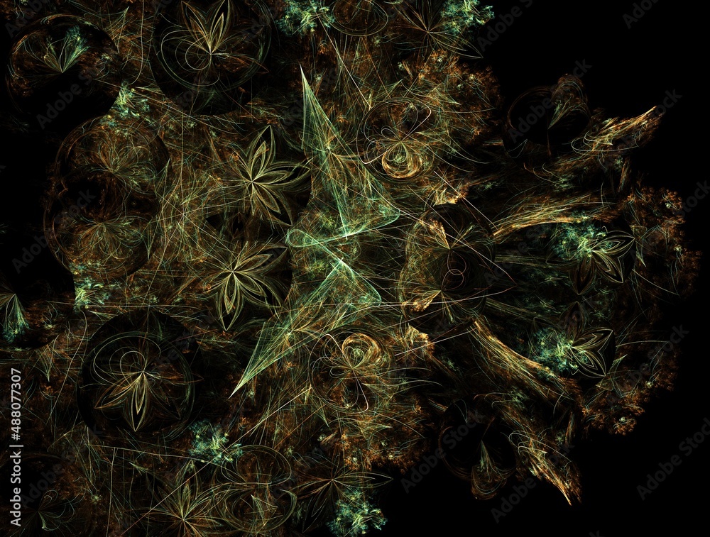 Imaginatory fractal abstract background Image Imaginatory fractal abstract background Image