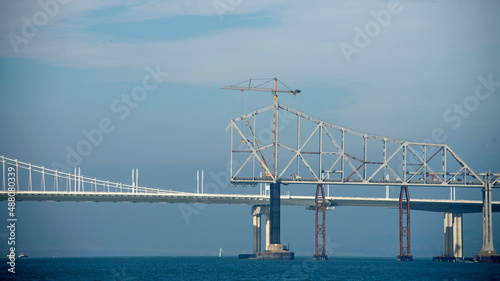 Deconstruction of the Bay Bridge, San Francisco, CA