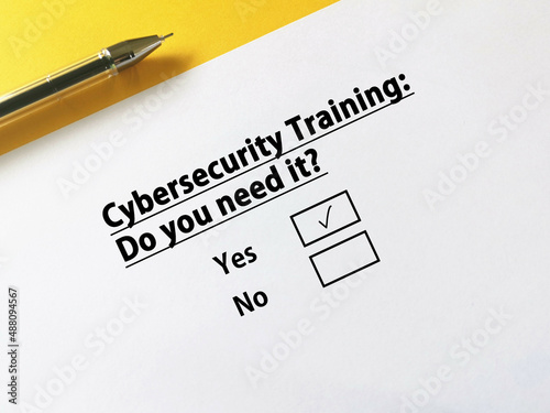 Questions about cyber security