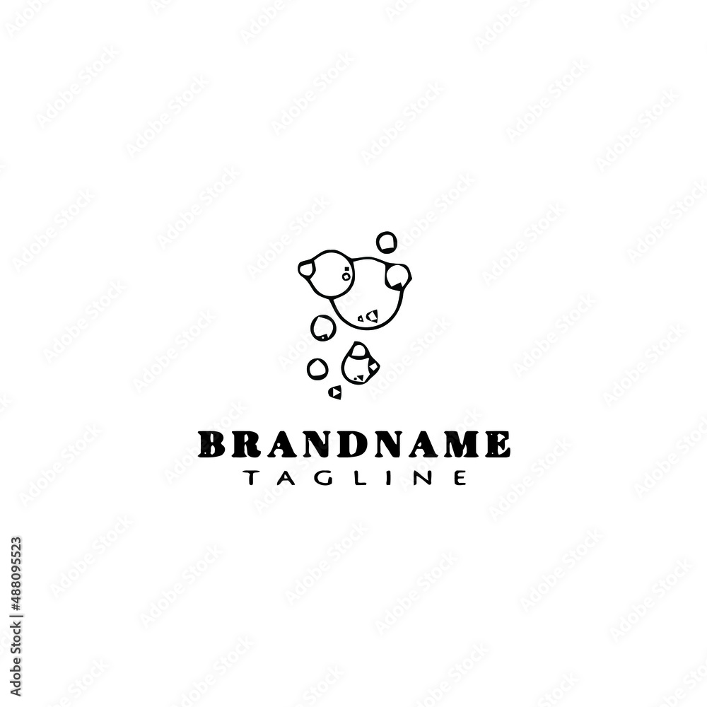 bubble logo icon design vector illustration bubble logo icon design vector illustration