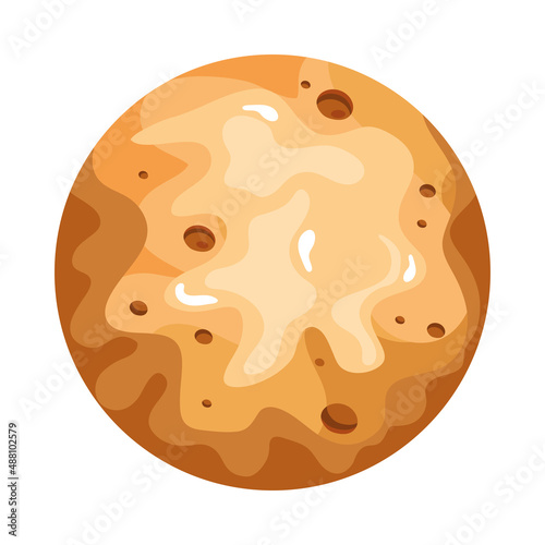 fantasy planet or sphere