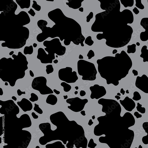 Cow Print Pattern Seamless.