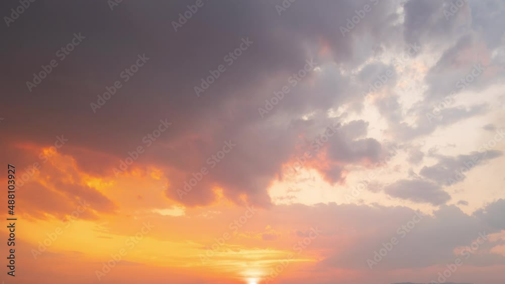 4K. 3840x2160p 29.97fps. High quality. Time lapse video. Scene of Colorful romantic sky sunset with Moving clouds background. time lapse day to night in nature and travel concept. 4K. 3840x2160p 29.97fps. High quality. Time lapse video. Scene of Colorful romantic sky sunset with Moving clouds background. time lapse day to night in nature and travel concept.
