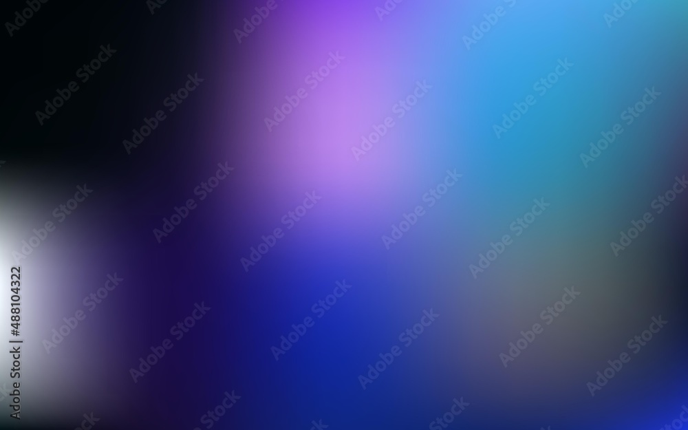 Dark pink, blue vector abstract blur pattern.