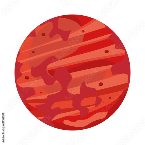 planet or sphere orange