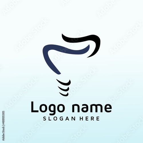 Design a cool modern logo for a dental office