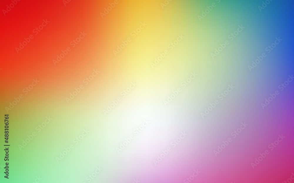Light multicolor vector blurred backdrop.
