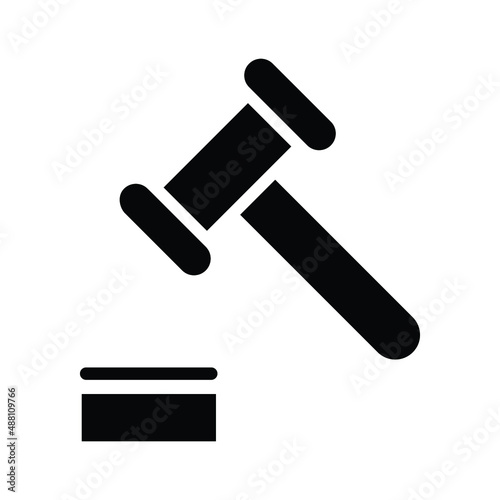 Auctioneer Isolated Vector icon which can easily modify or edit

