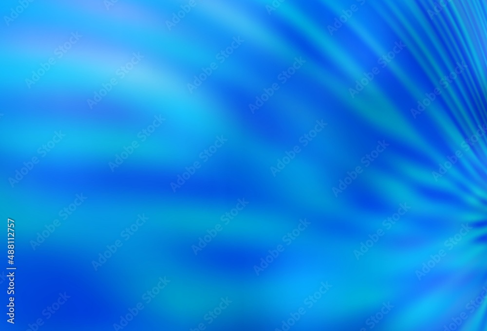 Light BLUE vector blurred shine abstract background. Light BLUE vector blurred shine abstract background.