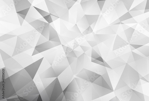 Light Gray vector low poly texture.