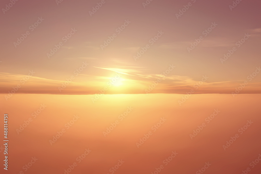 sun sky flare background top, sunlight clouds abstract