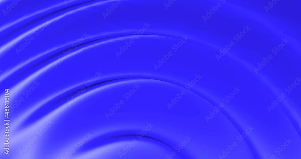 Waves arc thick blue viscous liquid. Abstract background of soft paint flow. Waves arc thick blue viscous liquid. Abstract background of soft paint flow.