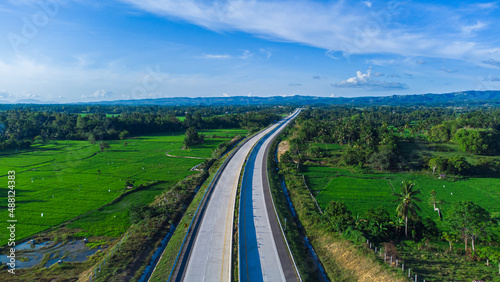 Photo of the Sigli Banda Aceh (Sibanceh) Toll Road, the first toll road in Aceh province, this toll road serves as a link between cities within the province.