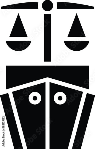 Maritime Law Icon Style
