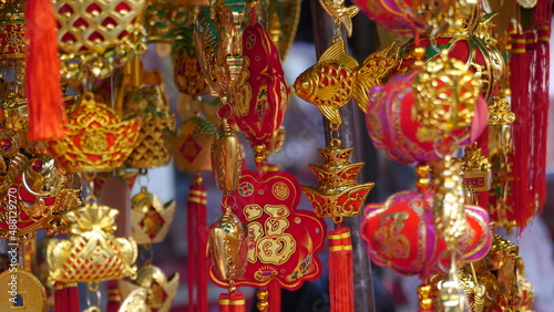 chinese lanterns and mobile © kunjaw