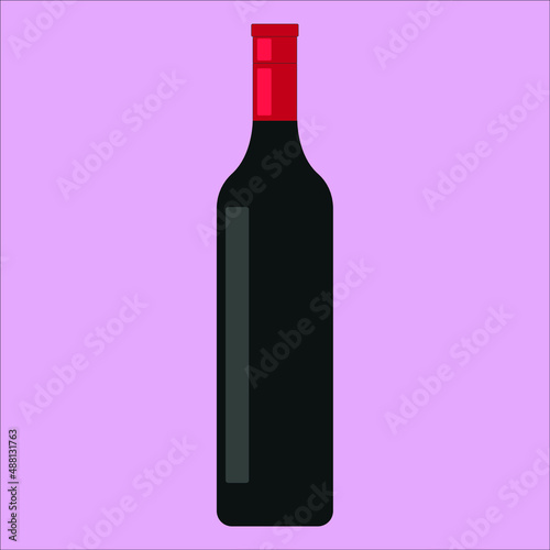 Red Wine Bottle