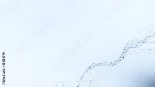 デジタルと先進技術のバックグランド　プレゼンテーション背景　企業ホームページ用背景イメージ