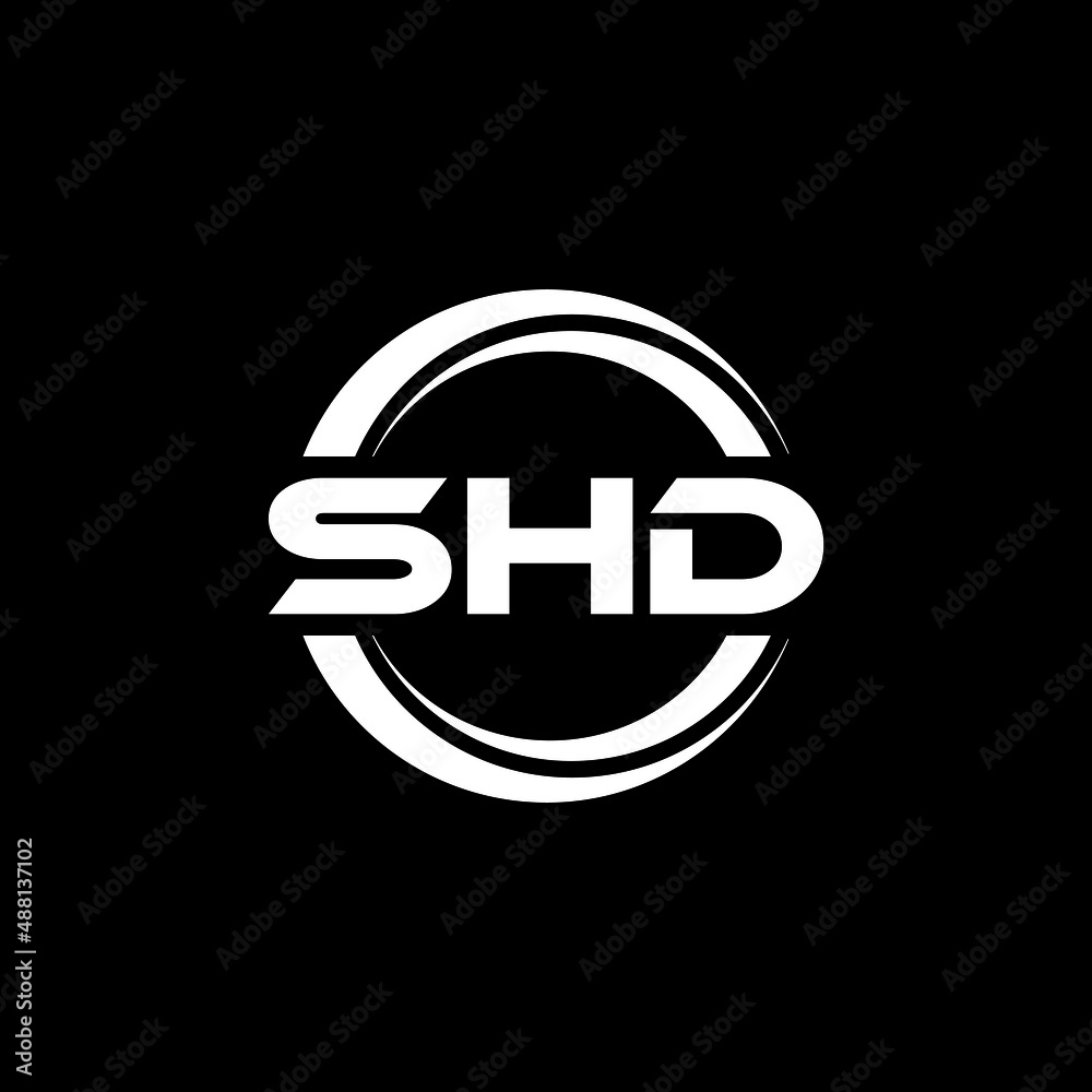 SHD letter logo design with black background in illustrator, vector logo modern alphabet font overlap style. calligraphy designs for logo, Poster, Invitation, etc. SHD letter logo design with black background in illustrator, vector logo modern alphabet font overlap style. calligraphy designs for logo, Poster, Invitation, etc.