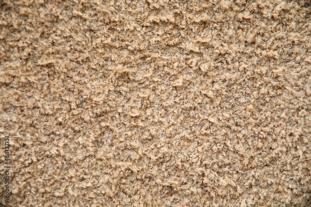 Beige background texture of hard carpet close up Beige background texture of hard carpet close up