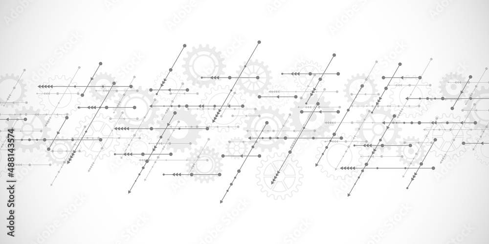 Abstract technology background with arrows and lines. Concepts and ideas for hi-tech digital technology and engineering design Abstract technology background with arrows and lines. Concepts and ideas for hi-tech digital technology and engineering design