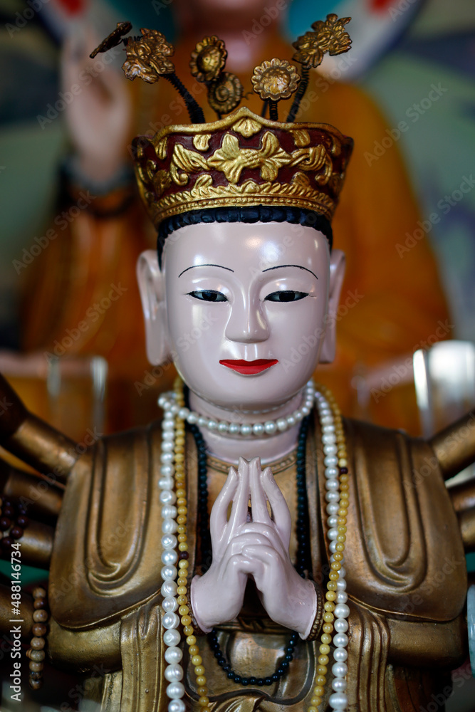 Obraz premium Faith and religion. Buddhism.