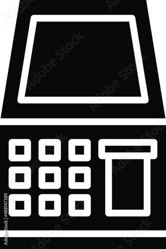 Atm Machine Icon Style