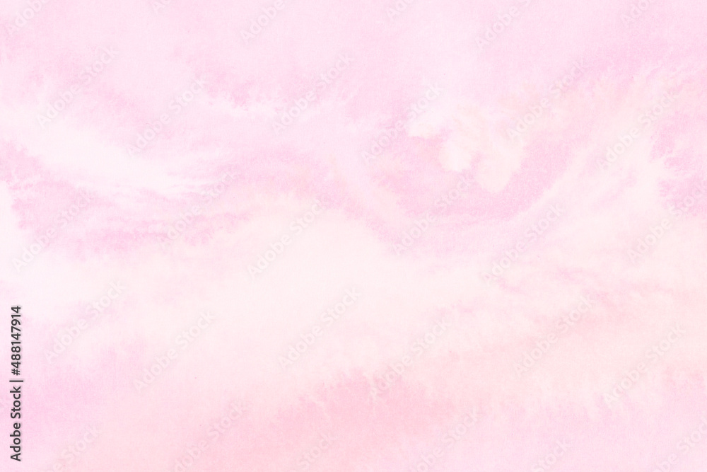 桜色の水彩背景 桜色の水彩背景