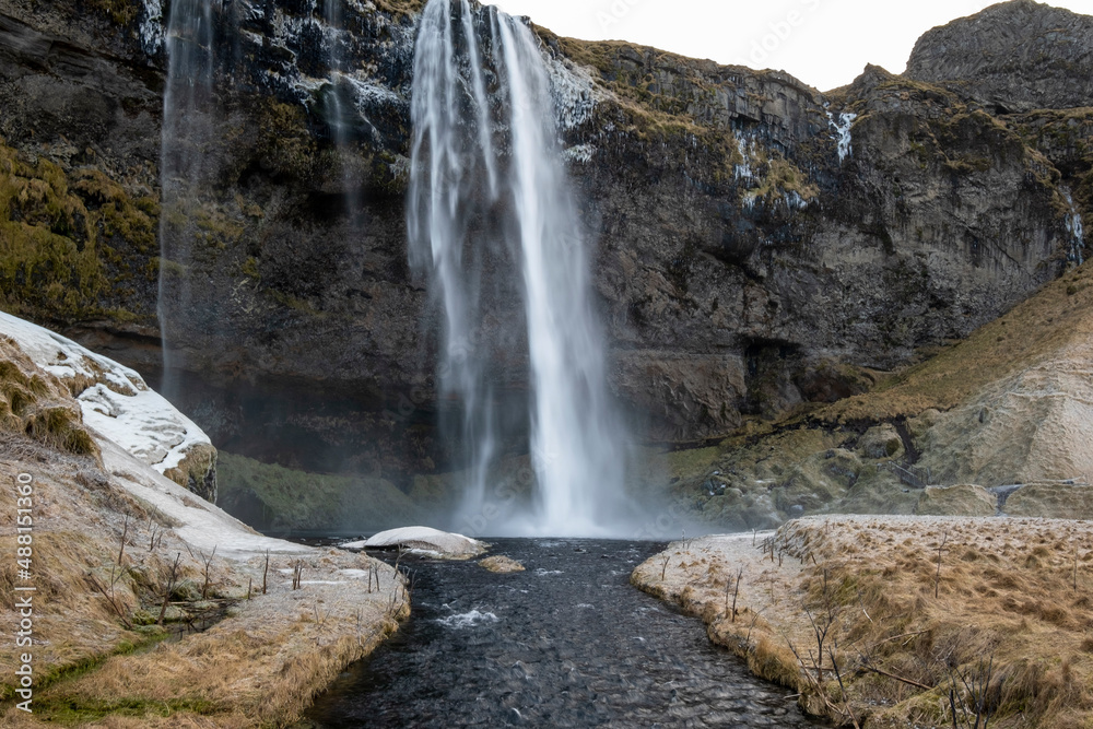 Obraz premium Seljalandsfoss im Süden Islands