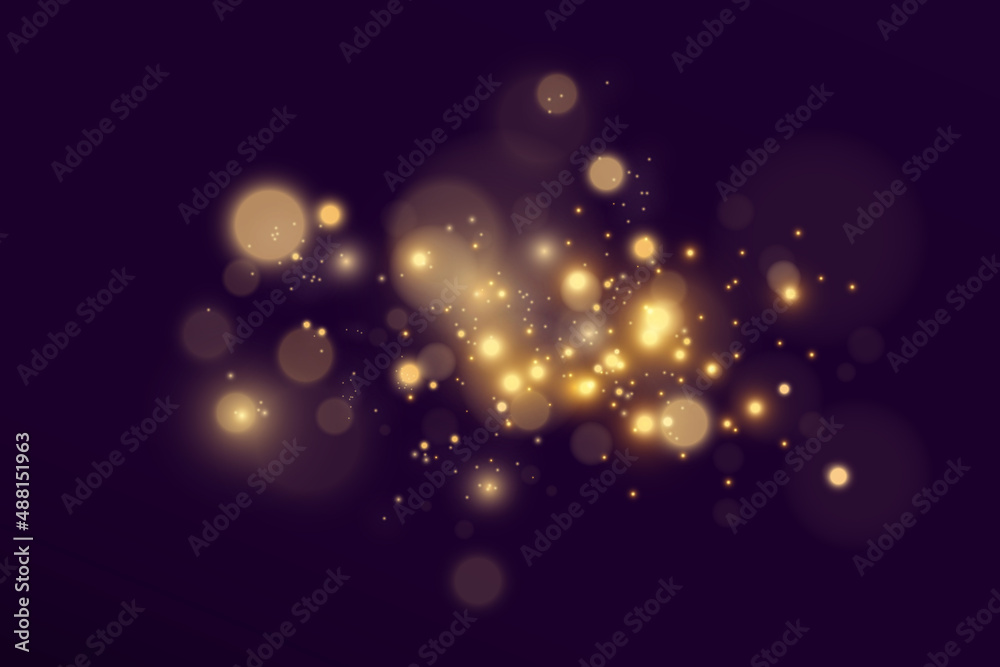 Bright beautiful golden sparks on a background.
Bright beautiful golden sparks on a background.