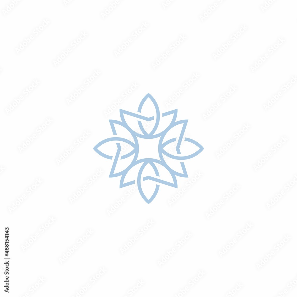 Flower Logo Design Vector - Plant Logo Design Vector Flower Logo Design Vector - Plant Logo Design Vector