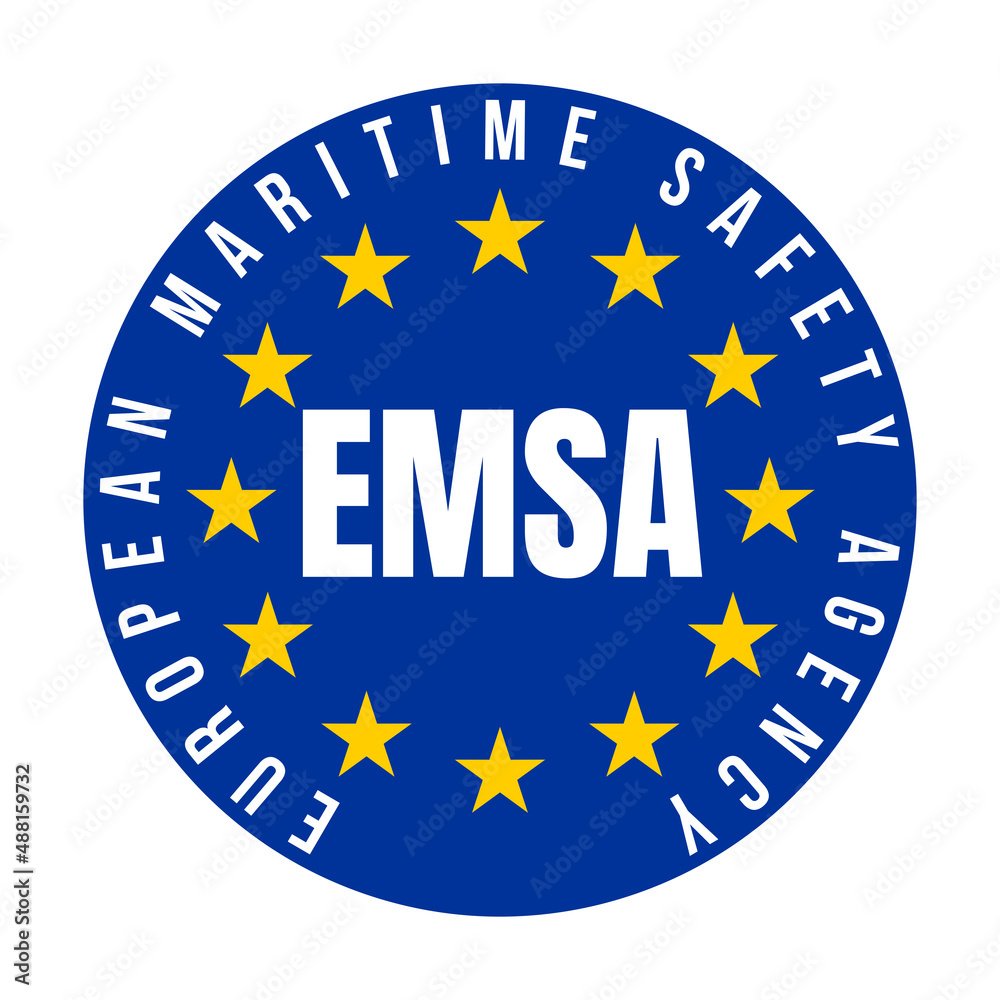EMSA European maritime safety agency symbol icon EMSA European maritime safety agency symbol icon