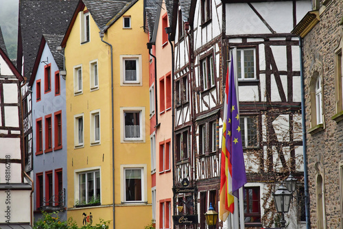 Bernkastel Kues; Germany- august 11 2021 : picturesque city in summer
