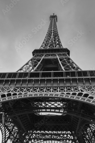 Below The Eiffel Tower