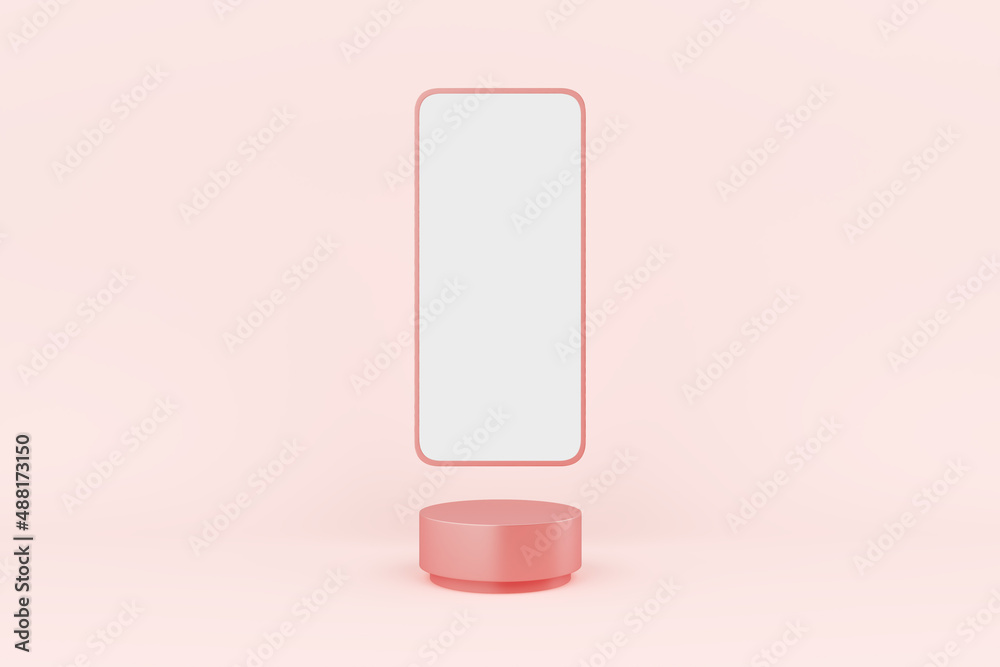 podium display pink peach gold glossy pretty girl woman female little stand mirror large minimal modern luxury style. pedestal decorate for fashion cosmetics product and beauty. 3D Illustration. podium display pink peach gold glossy pretty girl woman female little stand mirror large minimal modern luxury style. pedestal decorate for fashion cosmetics product and beauty. 3D Illustration.