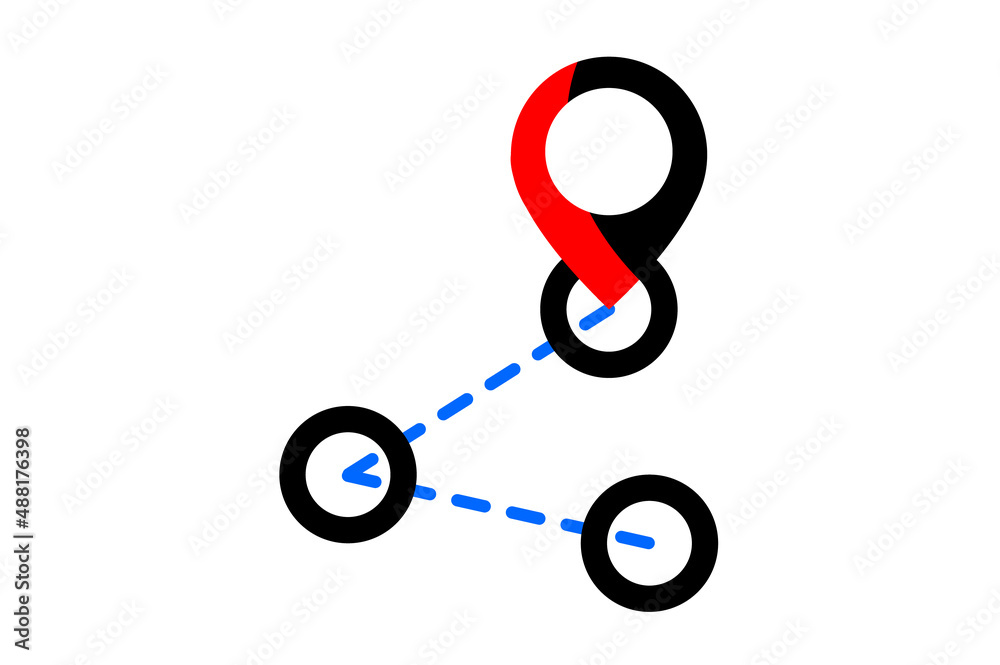 Destination Isolated Vector which can be easily modified or edit Destination Isolated Vector which can be easily modified or edit