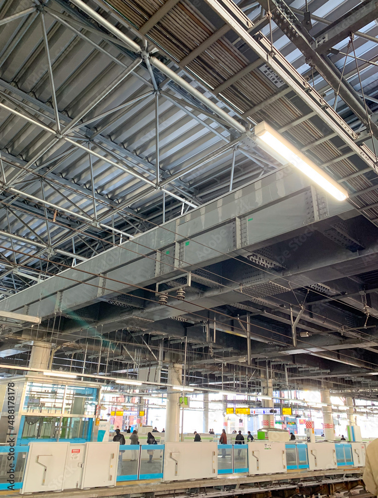 駅、ホーム 駅、ホーム